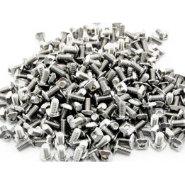 250 vis M3 tête carrée - Longueur 6 mm