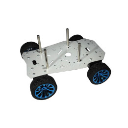 Base robotique métal 4 roues motrices RALLY