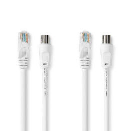 Câble combiné Coax et Cat6  - 1