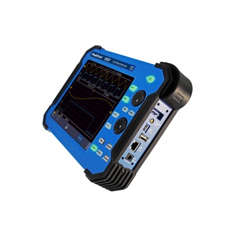 Connectivité de l'oscilloscope portatif 2 voies 120 MHz PeakTech® P 1207
