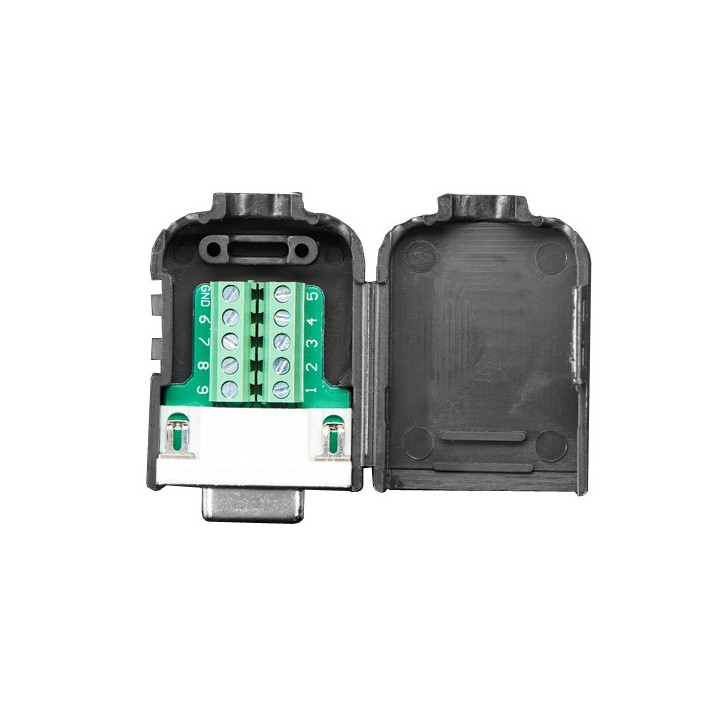 Adaptateur DB9 Femelle vers bornier à vis