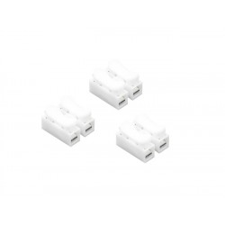 Jeu de 3 dominos à leviers à connexion rapide 2 contact