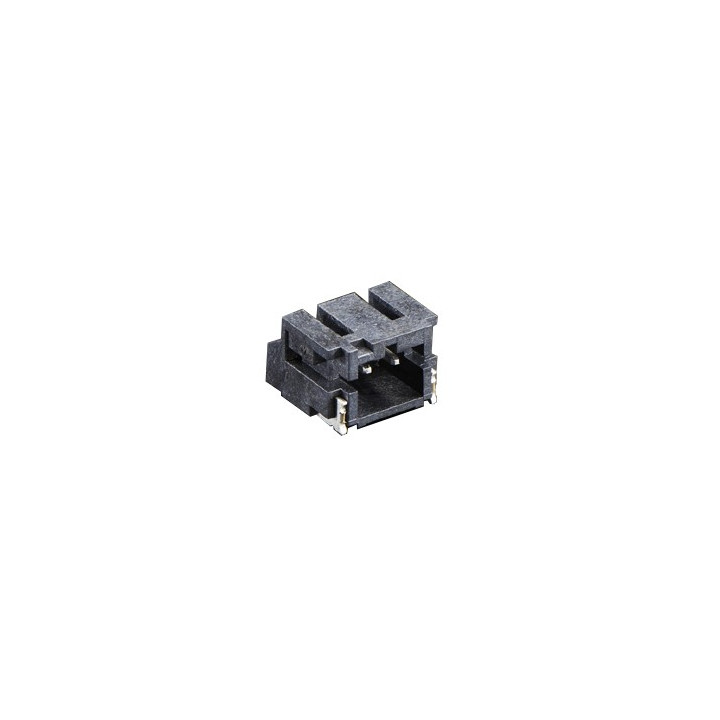 Connecteur 2 plots JST-PH coudé SMD