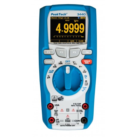 Multimètre graphique True RMS 50000 points PeakTech ® 3440 Multimètre graphique True RMS 50000 points PeakTech ® 3440