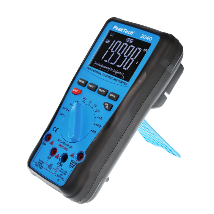 Multimètre USB True RMS étanche 20000 points PeakTech 2040