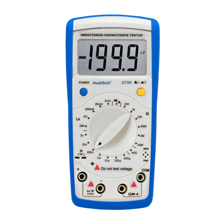 Multimètre pont de mesure RLC PeakTech 3730