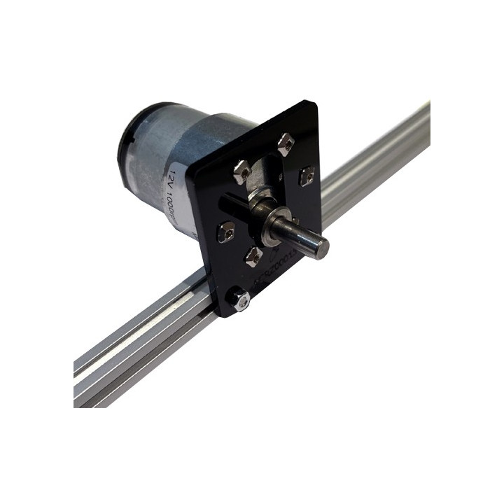 Montage bas du support ACR-Zilla compatible MakerBeam pour moteur 37 mm
