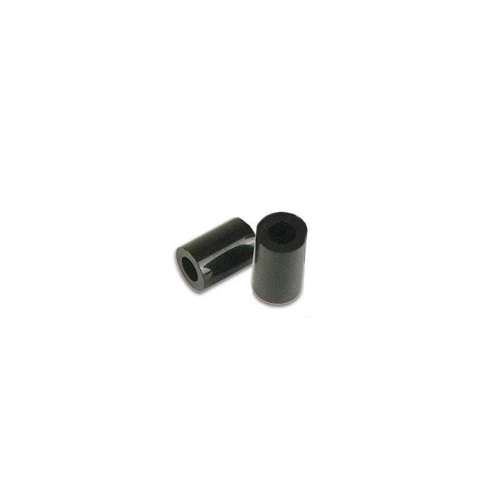 Jeu de 2 entretoises polystyrènes noir 5 mm