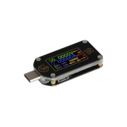 Multimètre pour port USB-C Joy-it JT-TC66C (vue de côté)