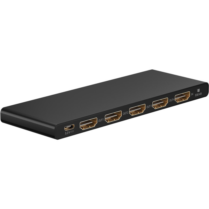 Face arrière du répartiteur HDMI 1 entrée vers 4 sortie