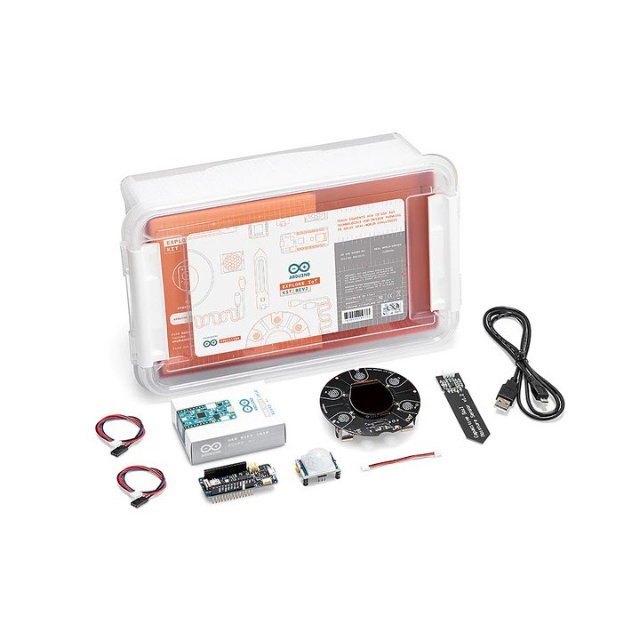 Contenu du starter kit Arduino® Explore IoT Kit Rev2