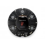 Vu de dessus de la platine MKR IoT Carrier Rev2 du starter kit Arduino® Explore IoT Kit Rev2 AKX00044