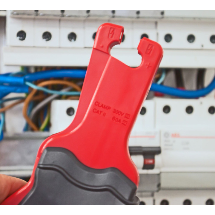 Ouverture de la mâchoire de l'adaptateur pince ampèremétrique PeakTech 4250