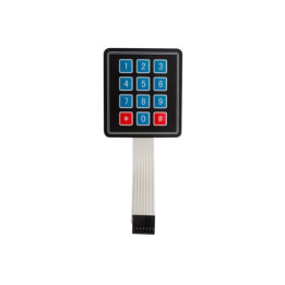 Clavier matricé à membrane 3 x 4 Velleman WPI300
