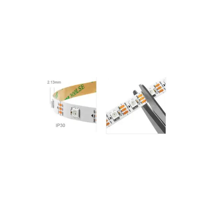 2 m avec 120 leds RGB adressables ( WS2812B )  - 2
