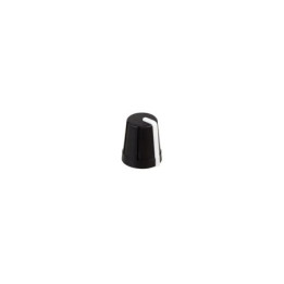 Bouton pour potentiomètre et encodeur avec axe 6 mm à méplat