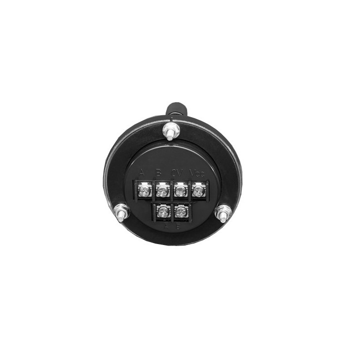Vue de dessous de l'encodeur rotatif CNC 100 impulsations