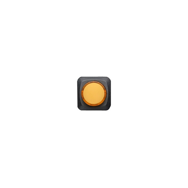 Bouton-poussoir OFF - ON orange