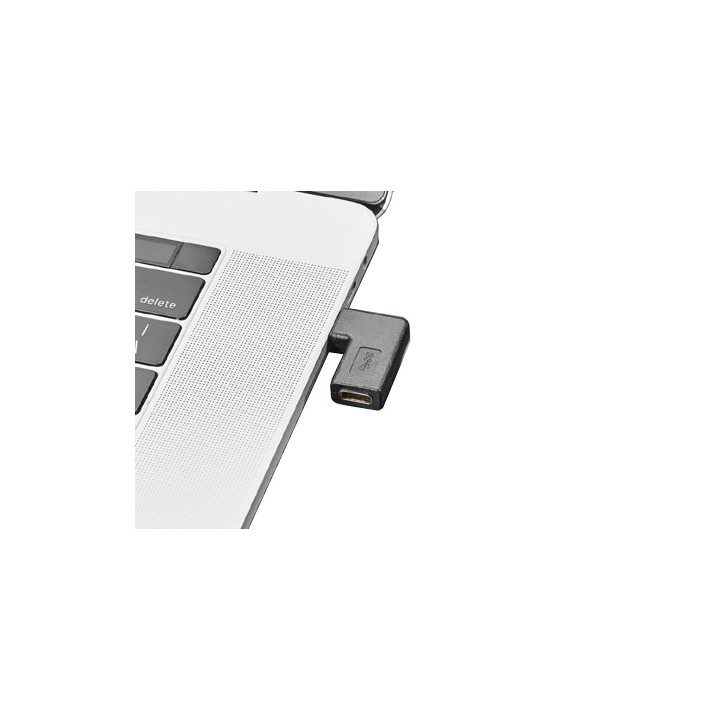 Adaptateur USB C coudé mâle femelle  - 3
