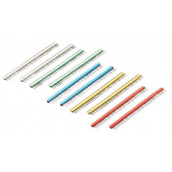 10 connecteurs mâles de couleur 1 x 40 broches - 1