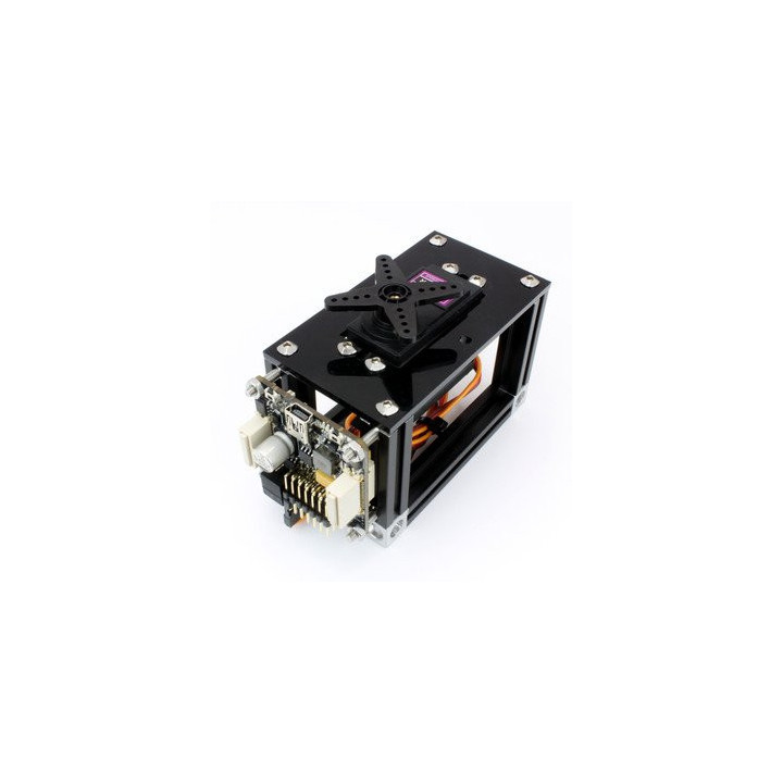 Exemple d'utilisation de la plaque polystyrène noir MakerBeam 100517