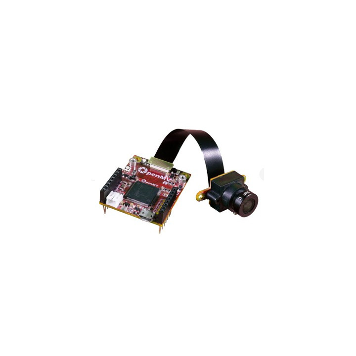 Exemple d'utilisation de la nappe d'extension pour module caméra OpenMV