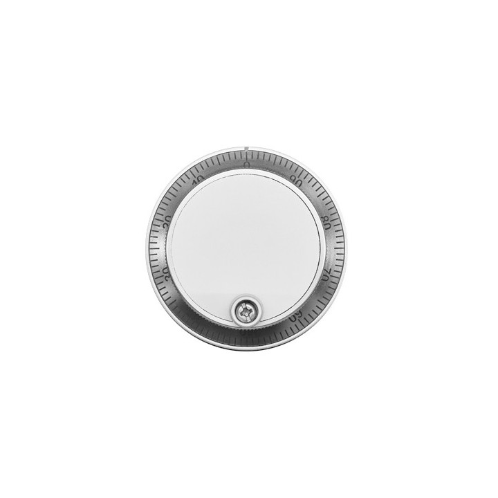 Vue de dessus de l'encodeur rotatif CNC gris 100 impulsations