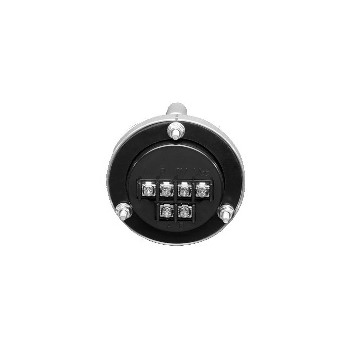 Vue de dessous de l'encodeur rotatif CNC gris 100 impulsations