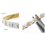 Ruban 5 m avec 150 leds RGB adressables ( WS2812B ) - exemple de découpe Ruban 5 m avec 150 leds RGB adressables ( WS2812B ) - exemple de découpe