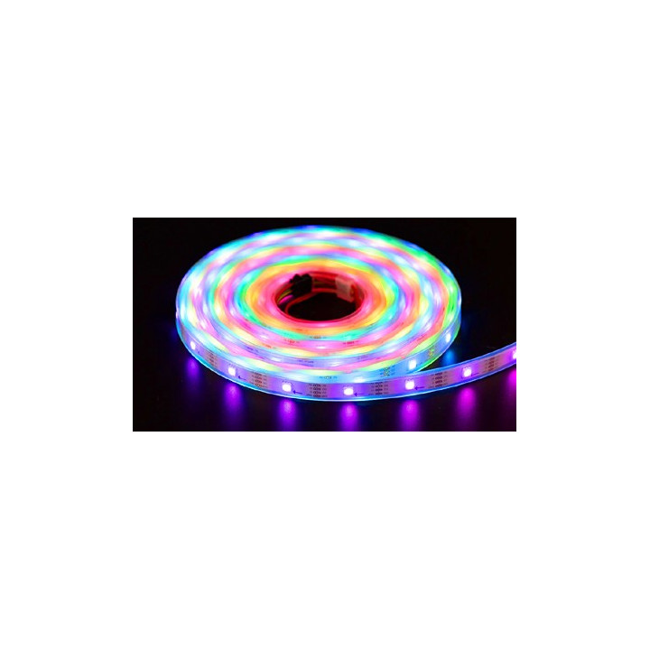 Couleurs avec 2 m avec 120 leds RGB adressables ( SK9822 )