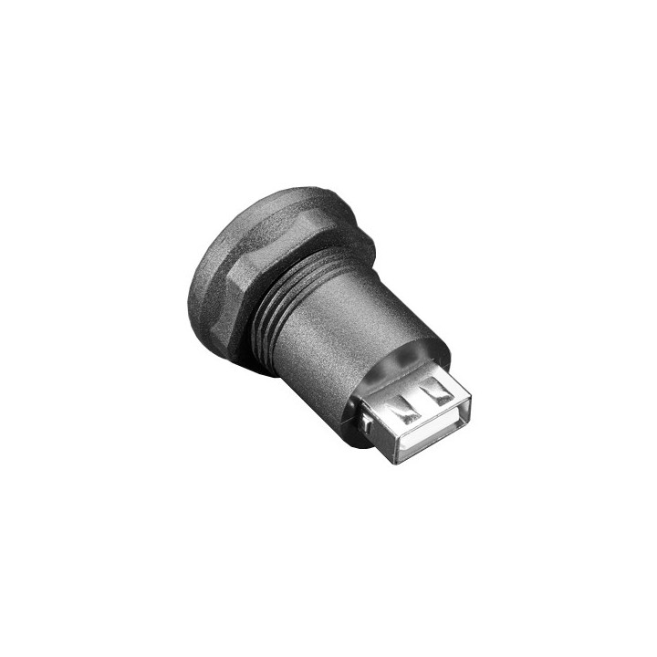 Adaptateur micro USB B vers USB A femelle pour châssis