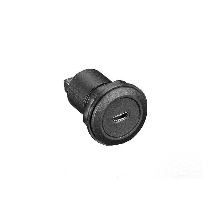 Adaptateur micro USB B vers USB A femelle pour châssis