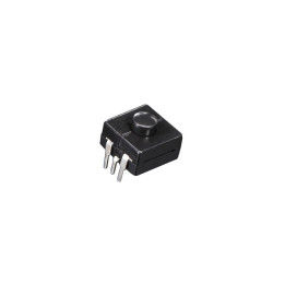 Double bouton-poussoir On-Off-On-Off 12 x 12 mm