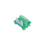 Connecteur IDC 2x8 vers borniers pour montage Rail DIN Connecteur IDC 2x8 vers borniers pour montage Rail DIN