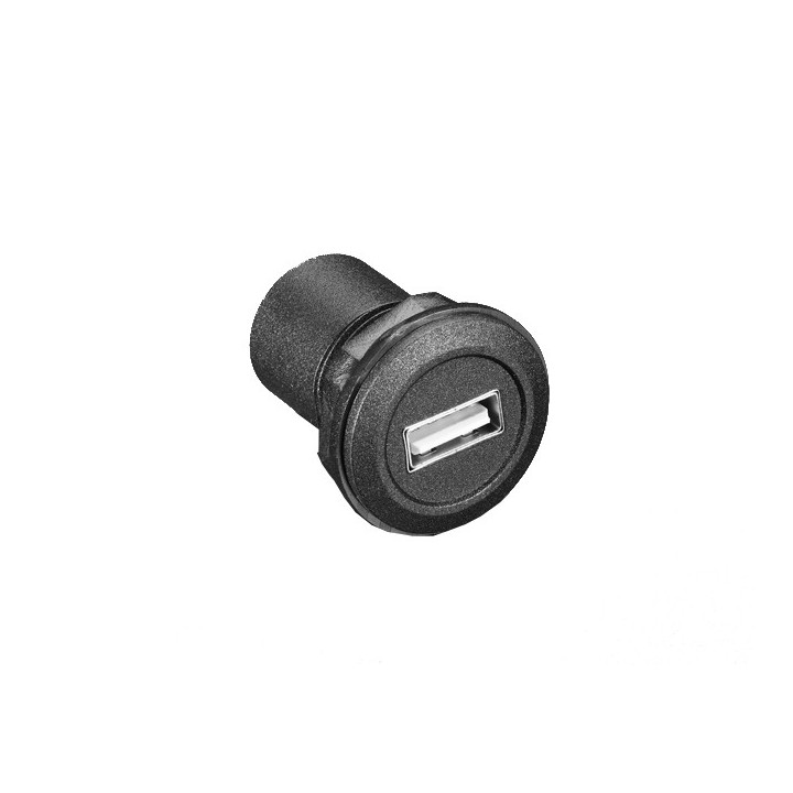 Adaptateur USB A vers micro USB B femelle pour châssis