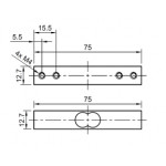 Capteur de force 10kg + ampli HX711 Capteur de force 10kg + ampli HX711