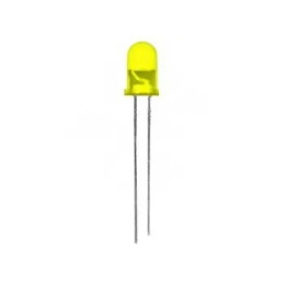 Led jaune diffusante 5mm