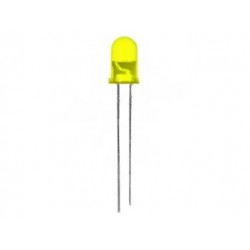 Led jaune 5 mm (sans résistance nécessaire)