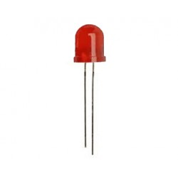 Led rouge 8 mm (sans résistance nécessaire)