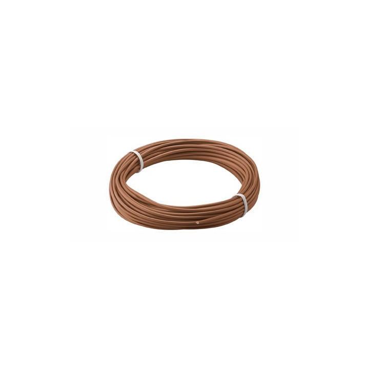 Bobine de fil de câblage multibrin marron