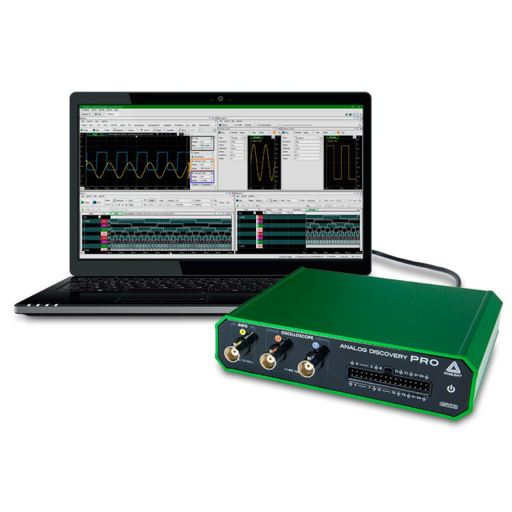 Exemple d'utilisation de l'oscilloscope à signaux mixtes ADP2230