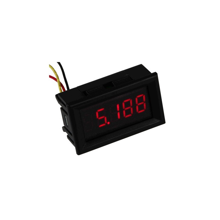 Voltmètre de tableau 5 digits (0-33V) JOY-IT COM-VM530