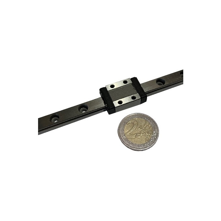 Détail du Rail de guidage linéaire ACRZilla 30 cm avec chariot