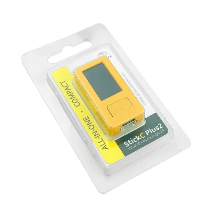 Module IoT M5StickC Plus2 ESP32-PICO dans son blister de rangement