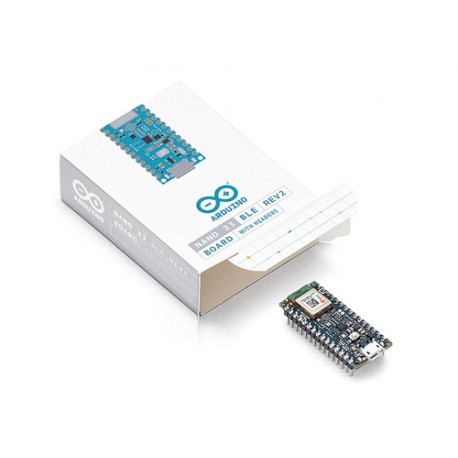 Déballage de la c arte Arduino Nano 33 BLE Rev2 ABX00072