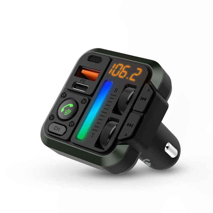Transmetteur FM audio pour voiture  - 1