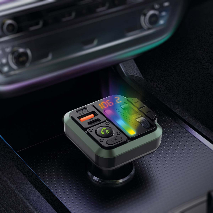 Transmetteur FM audio pour voiture  - 5