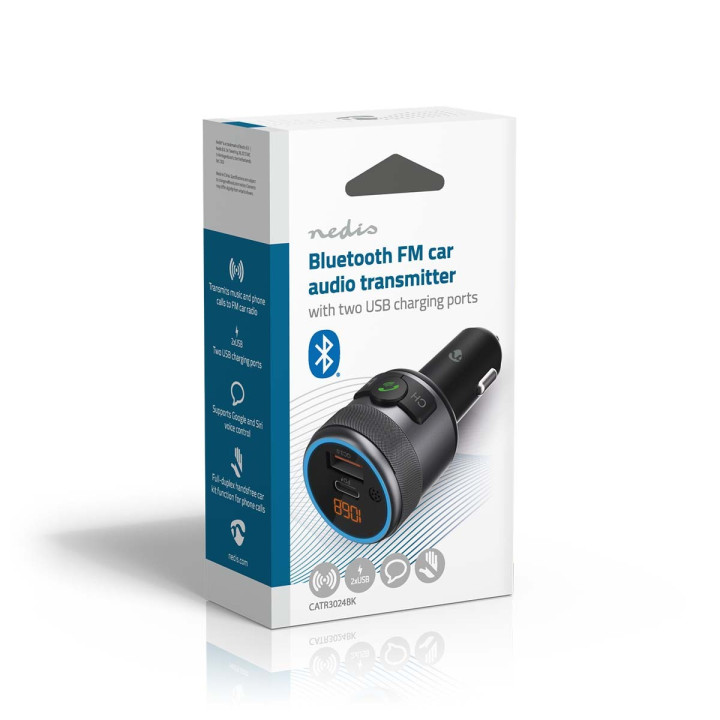 Transmetteur FM audio pour voiture  - 8
