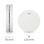 Détecteur de fumée SA300 DUO Design avec batterie de 10 ans 2 pack - 11 Détecteur de fumée SA300 DUO Design avec batterie de 10 ans 2 pack - 11