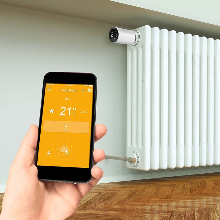 SMART-HEAT10 Robinet thermostatique thermostatique Smart Zigbee  - 8